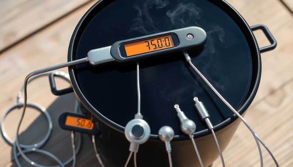 accurate solar cooking thermometers
