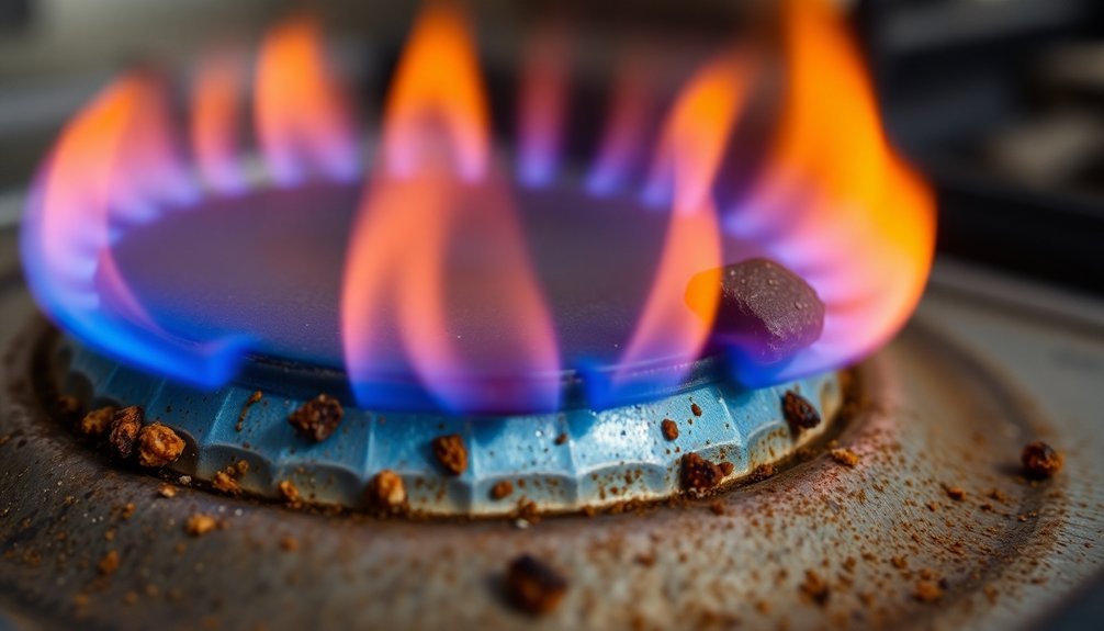 faulty heating elements or thermostat
