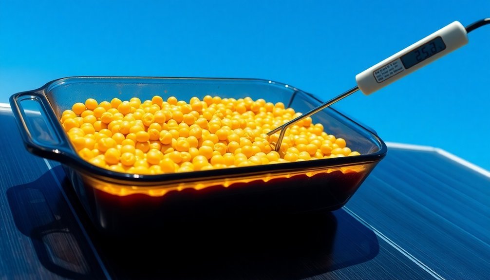 sunlight based cooking method