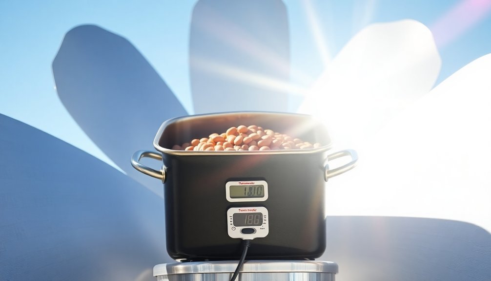 thorough bean cooking process