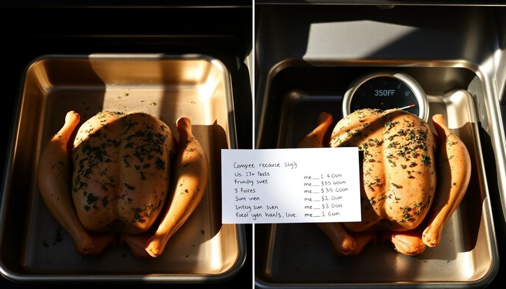 adjust cooking times accordingly