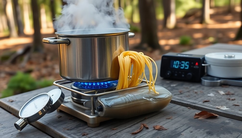 adjust cooking times accordingly