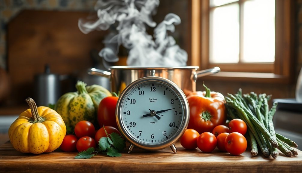 adjust cooking times seasonally