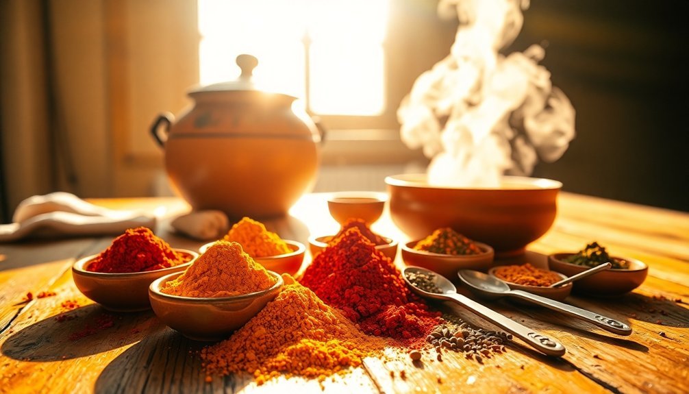adjusting spices for solar cooking
