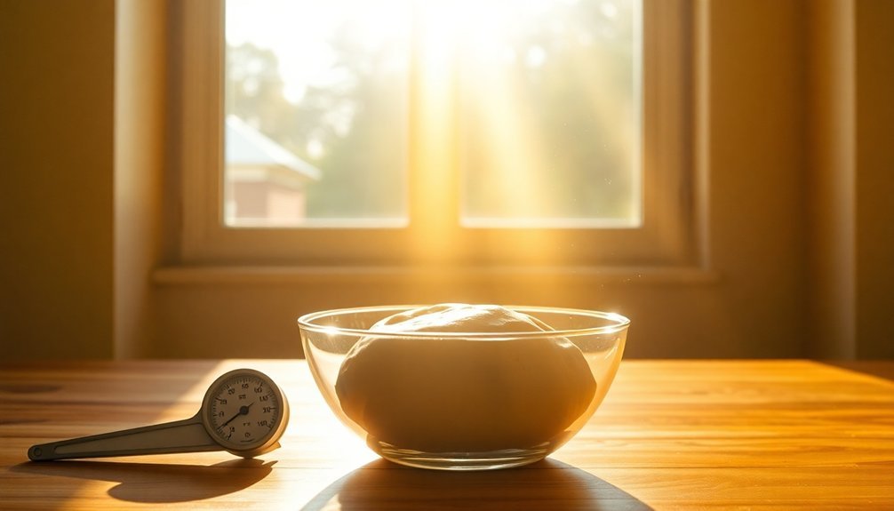 baking bread with sunlight