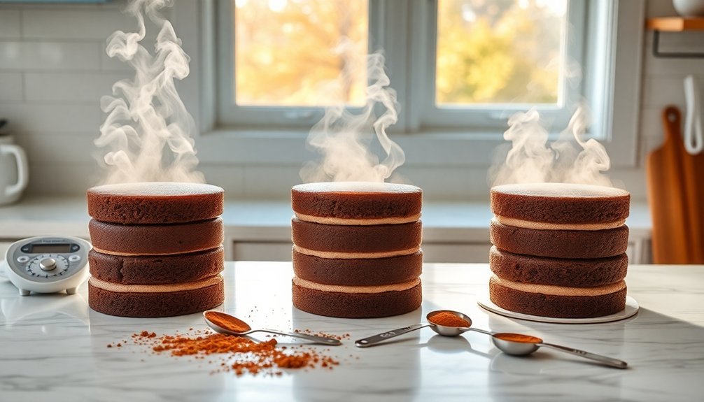 baking ratios for autumn recipes