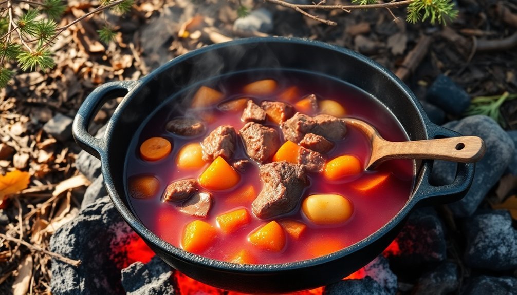 beef stew without electricity