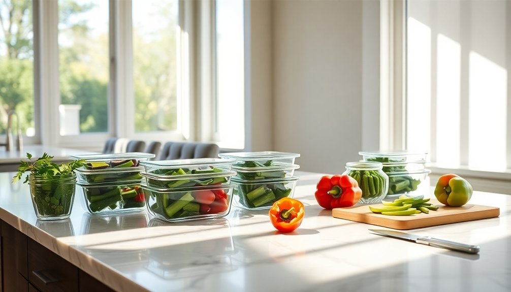 bright airy cooking space