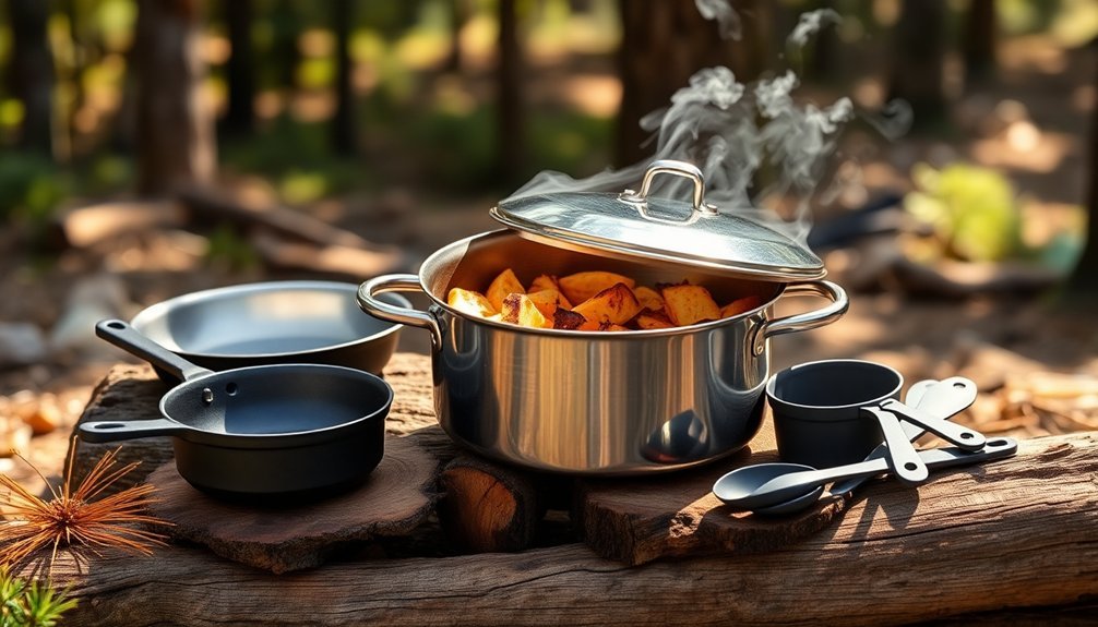 choose suitable cooking vessels