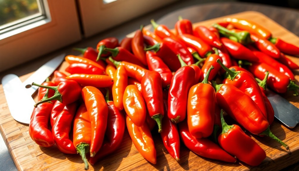 choose your fresh peppers