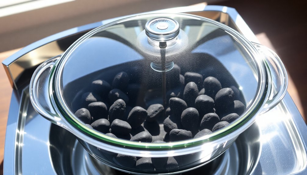choosing heat trapping containers