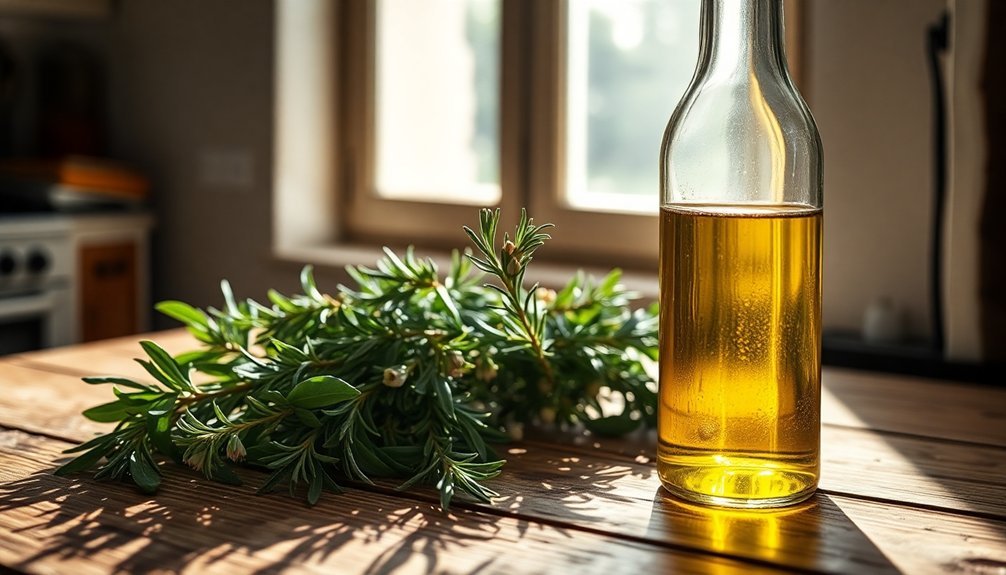 choosing herbs and oil