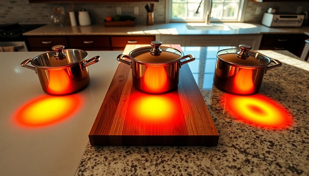 choosing kitchen heat retaining materials