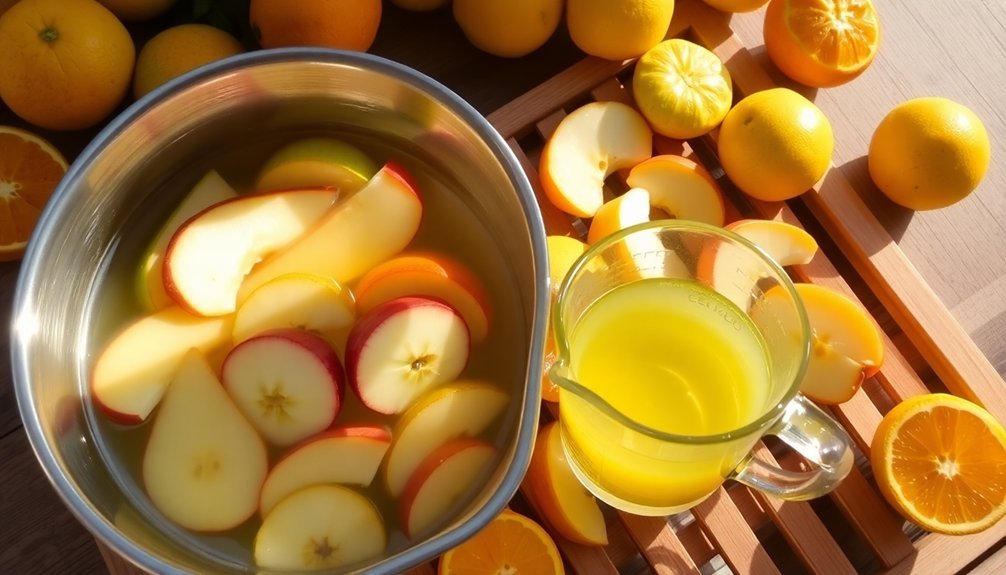 citrus solutions for pre treatment