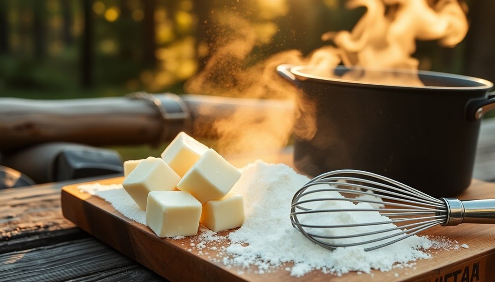 cold butter mixing technique