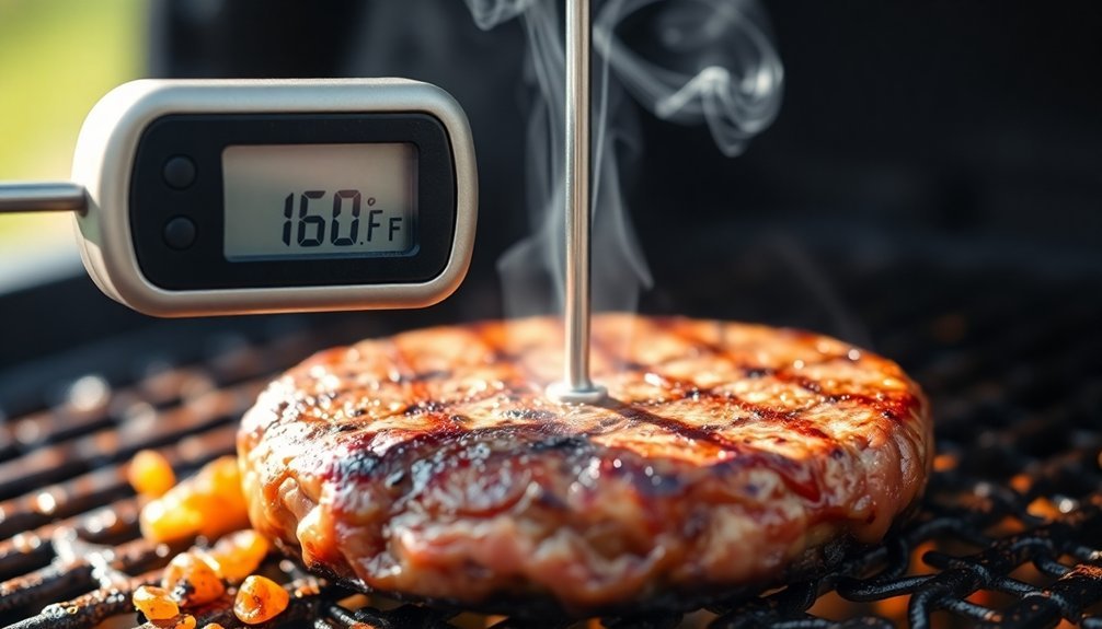 cook ground meats thoroughly