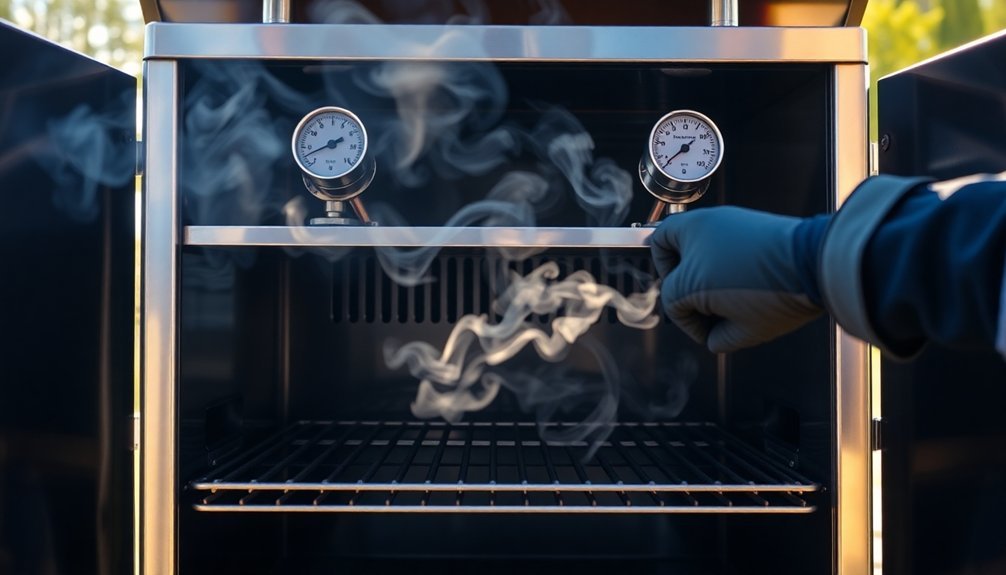cooking chamber air flow