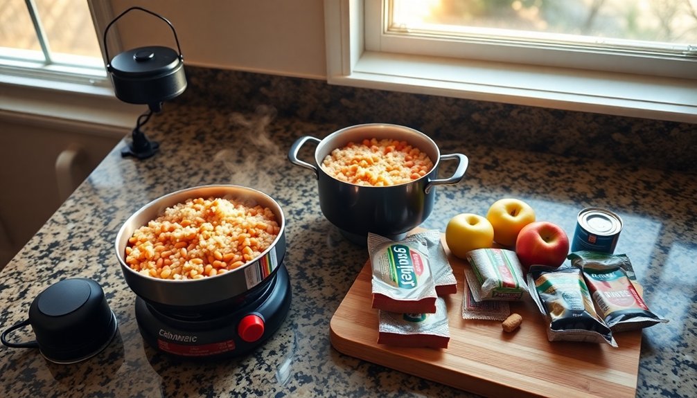 cooking safely without power