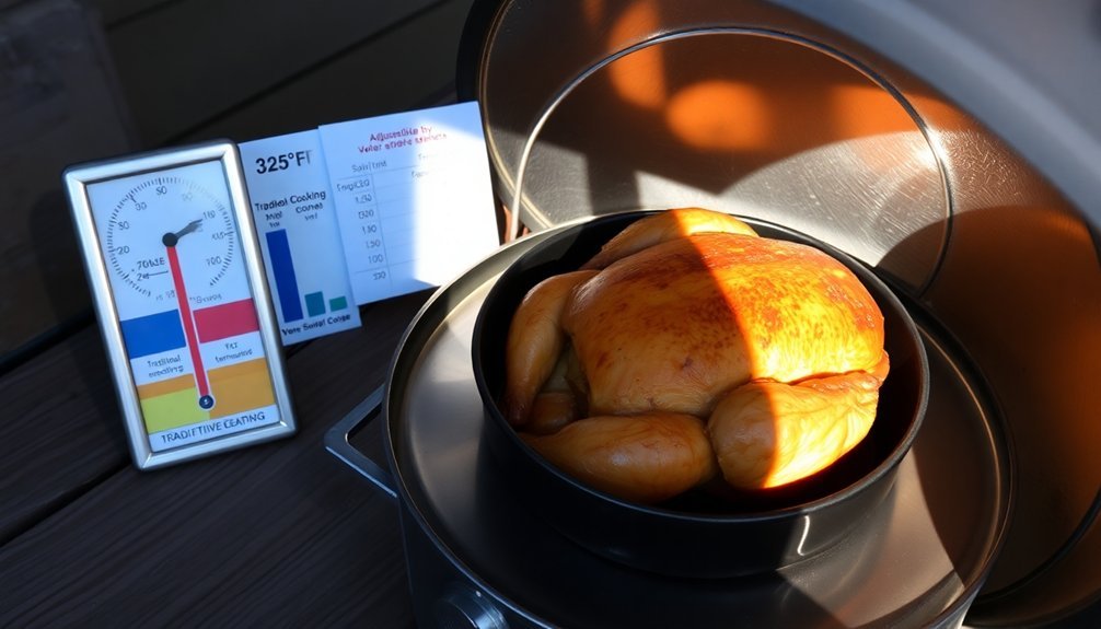 cooking temperature adjustments needed