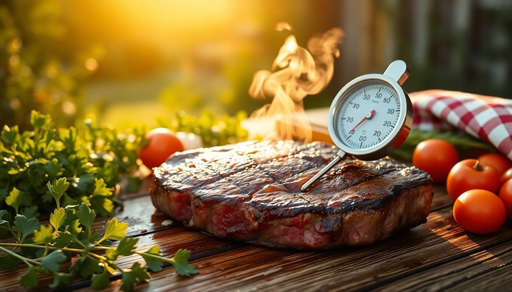 cooking temperature distribution analysis