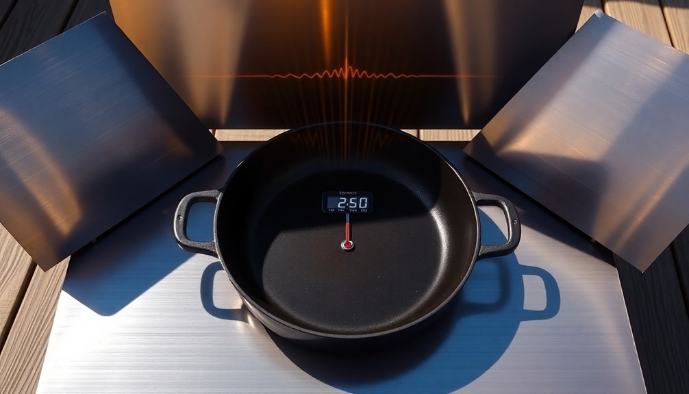 cooking temperature management techniques
