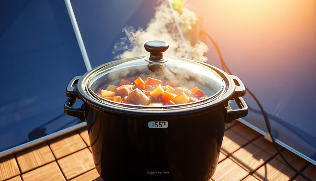 cooking temperature management techniques