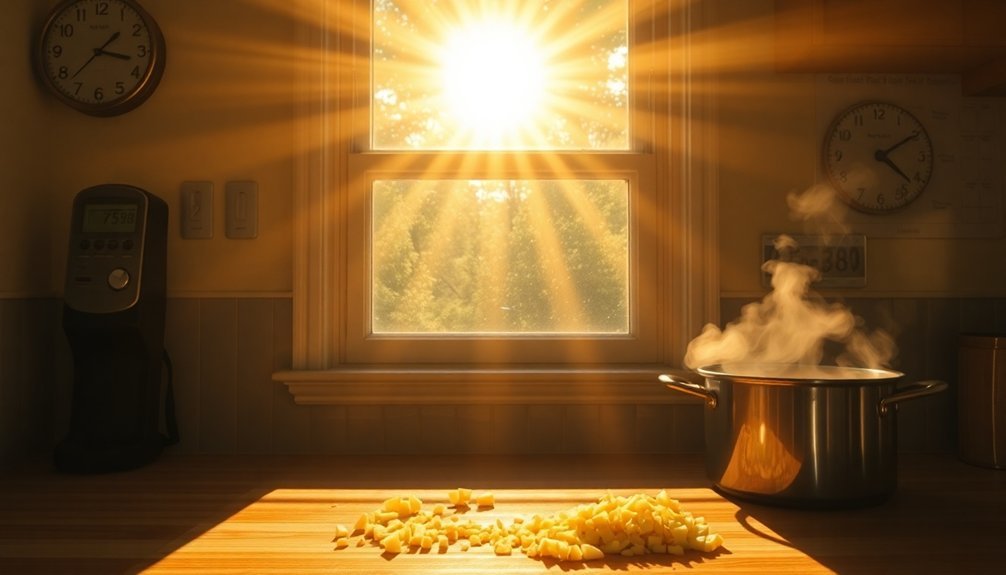 cooking times affected by weather