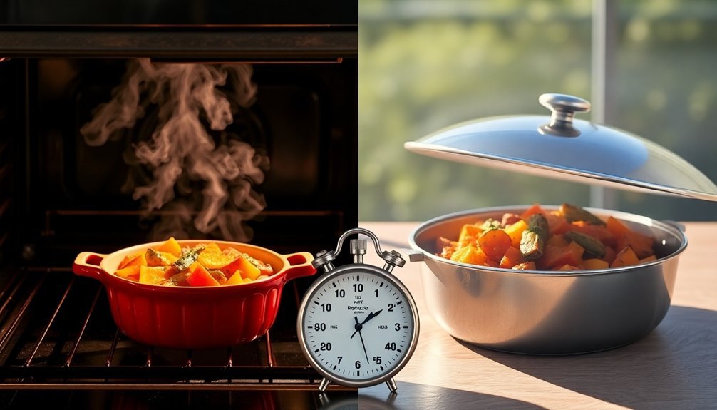 cooking times change seasonally