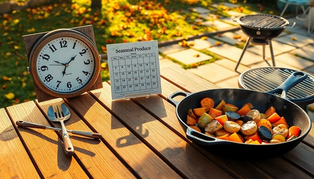 cooking with seasonal ingredients
