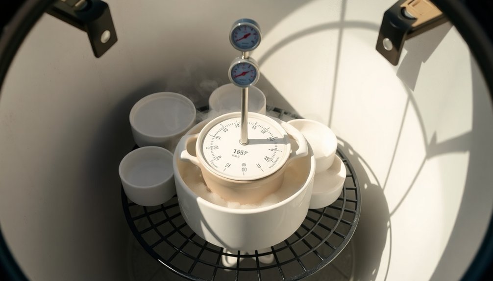 coordinating dish temperature settings