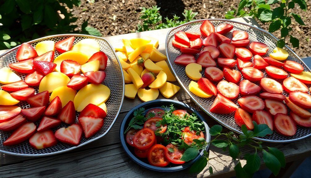 dehydrate food without electricity