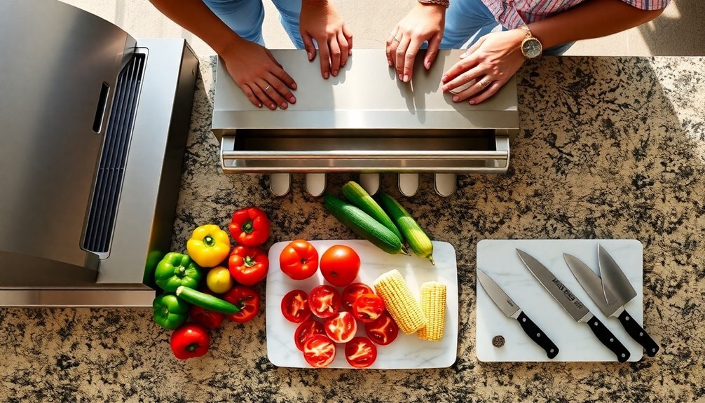 design your outdoor kitchen