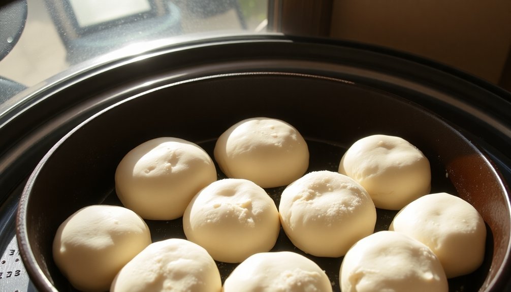 dough fermentation and molding