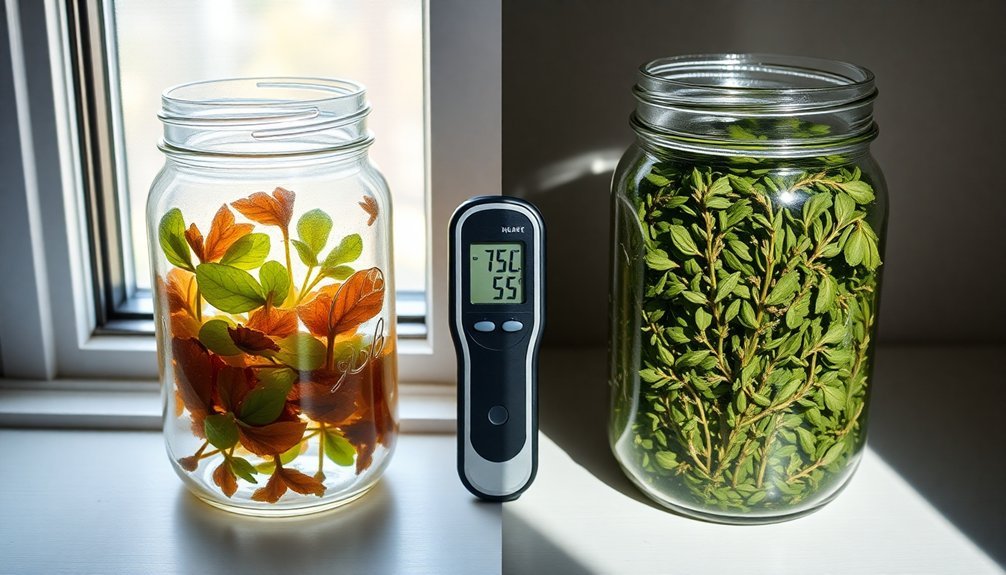 drying temperature regulation techniques