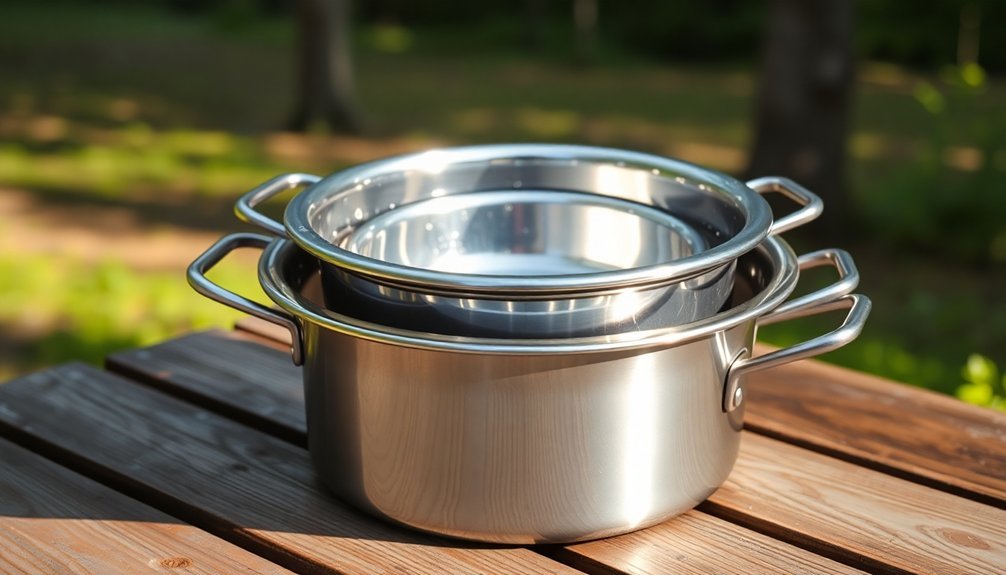 durable and space saving cookware