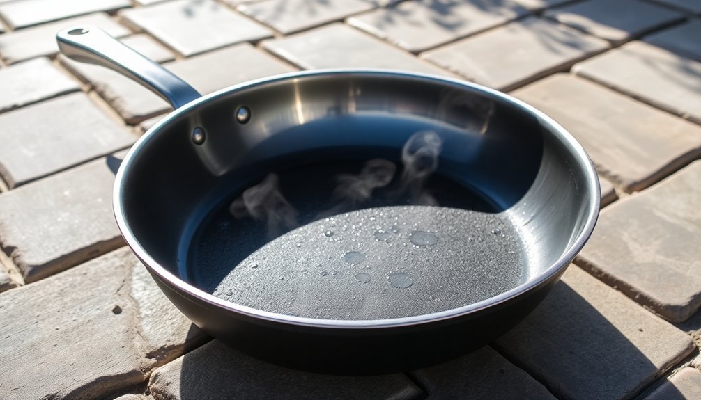 durable dark bottom cookware