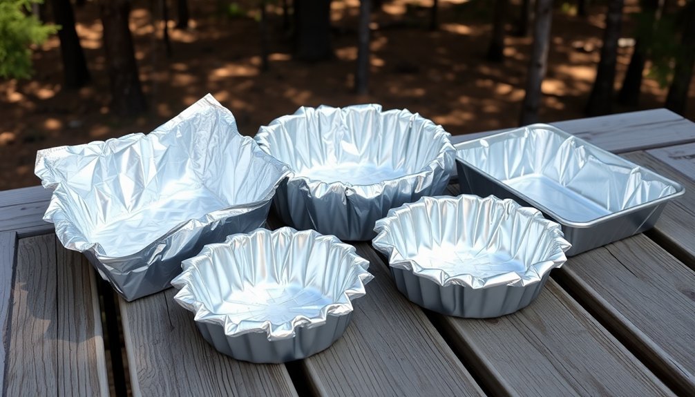 easy to assemble disposable cookware