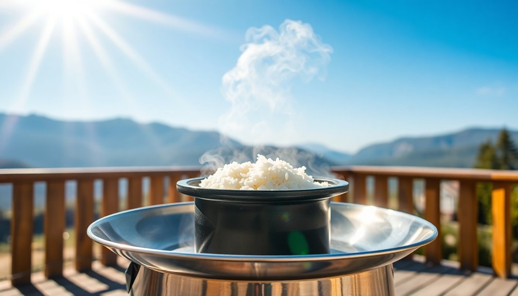 eco friendly rice cooking solution
