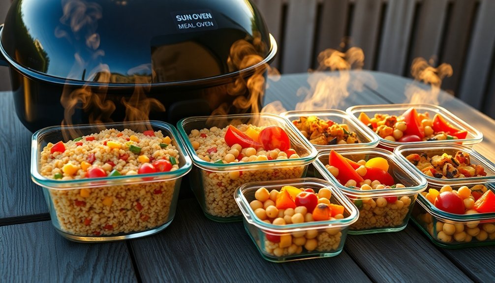 efficient solar meal preparation