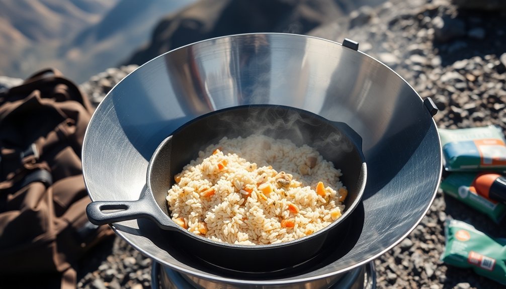 emergency cooking food options