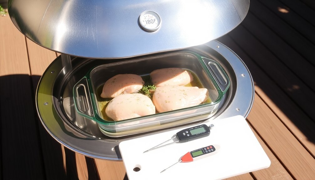 ensure safe food handling