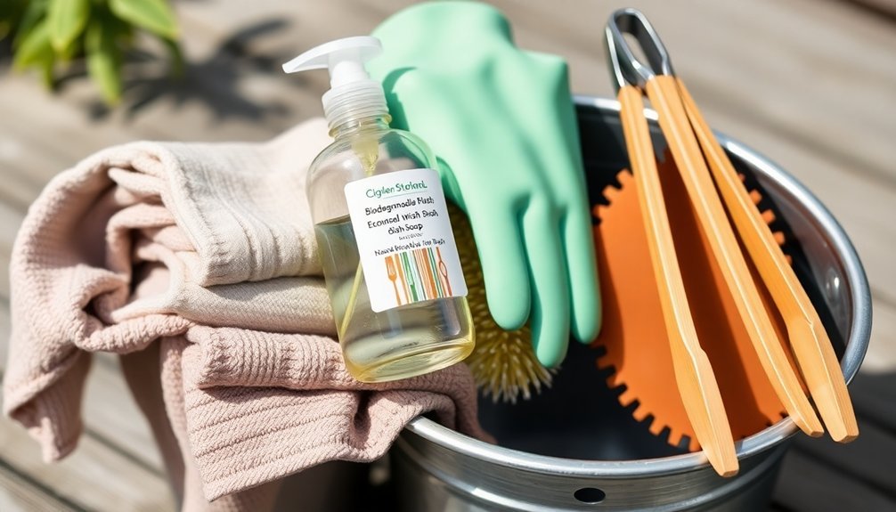 essential household cleaning items