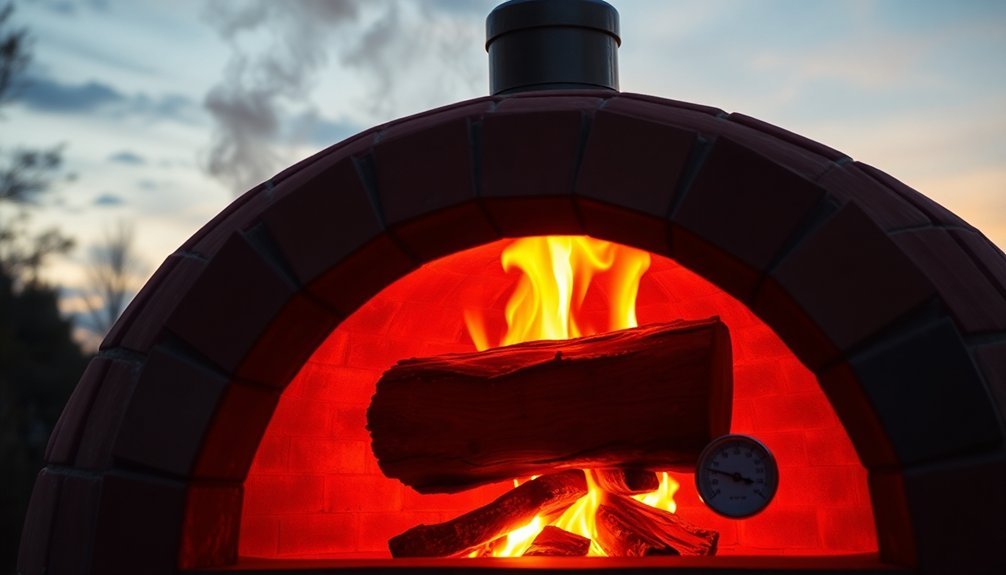 fast outdoor oven heating