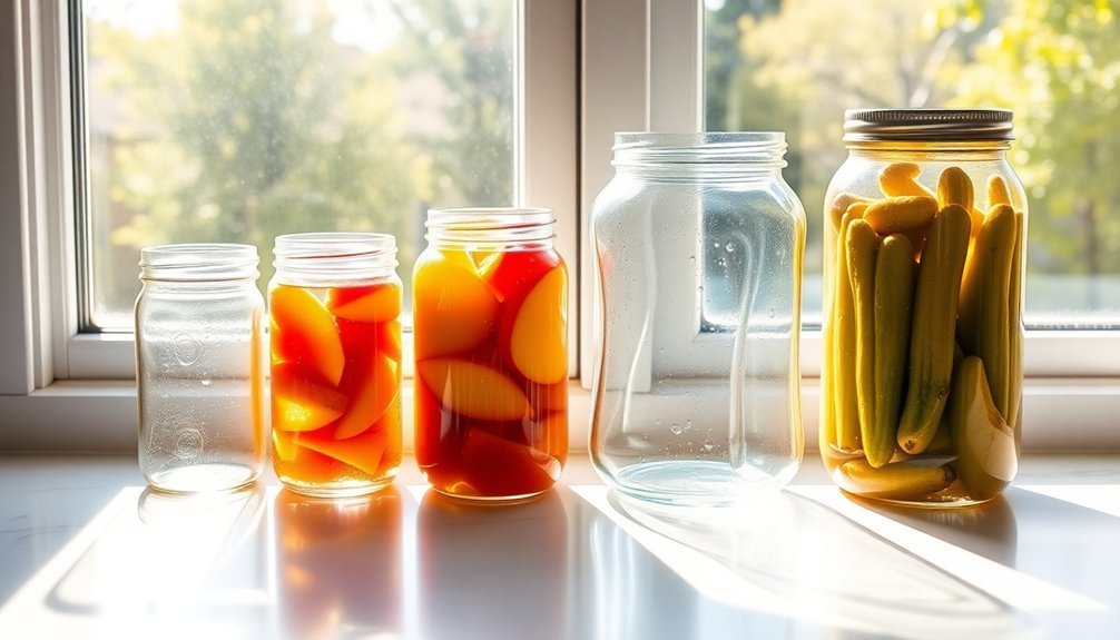 five liter storage jars