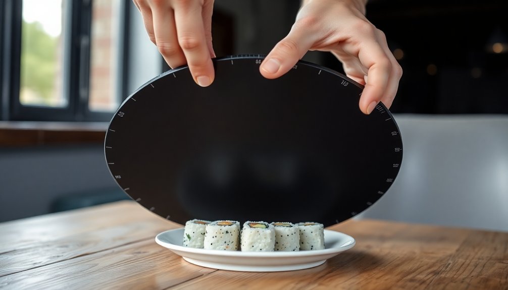 focus reflector for food