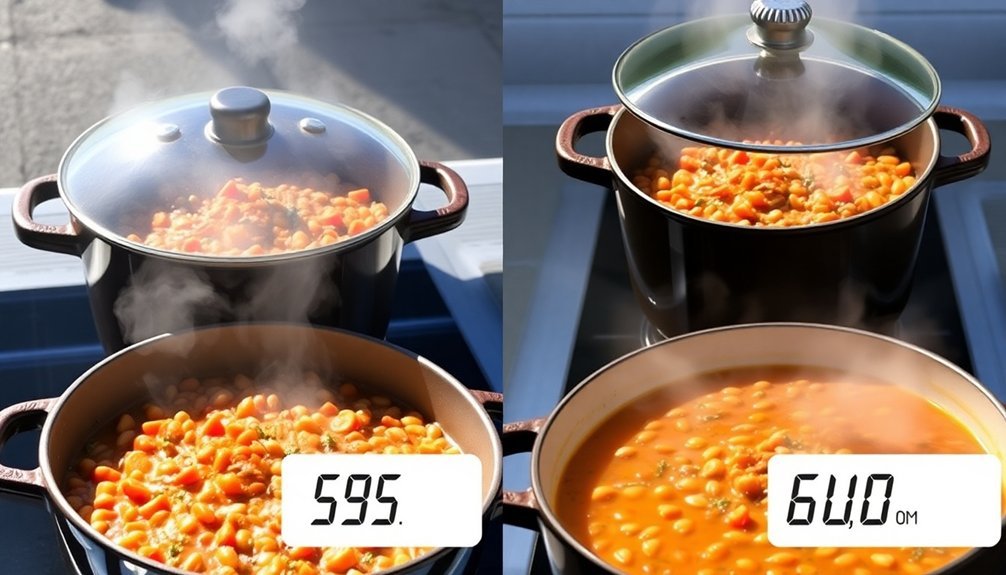 foods requiring longer cooking