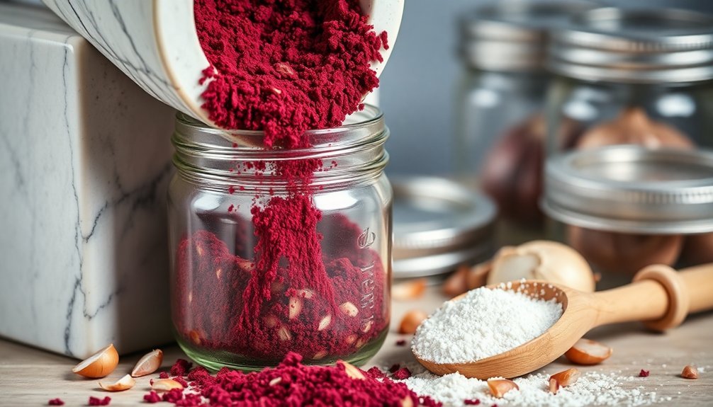 grinding and storing methods