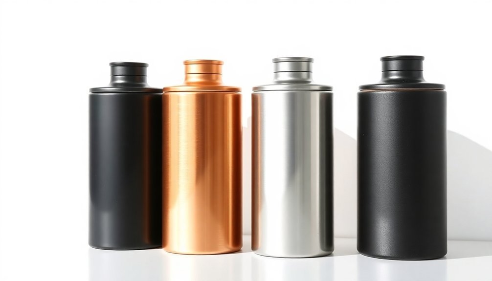 heat absorption container materials