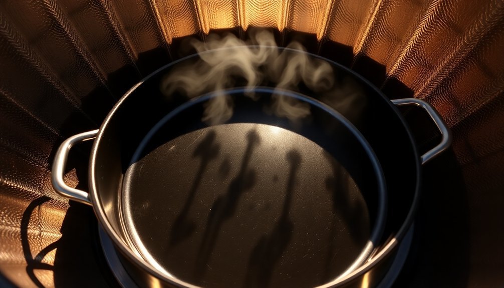 heat retention during cooking