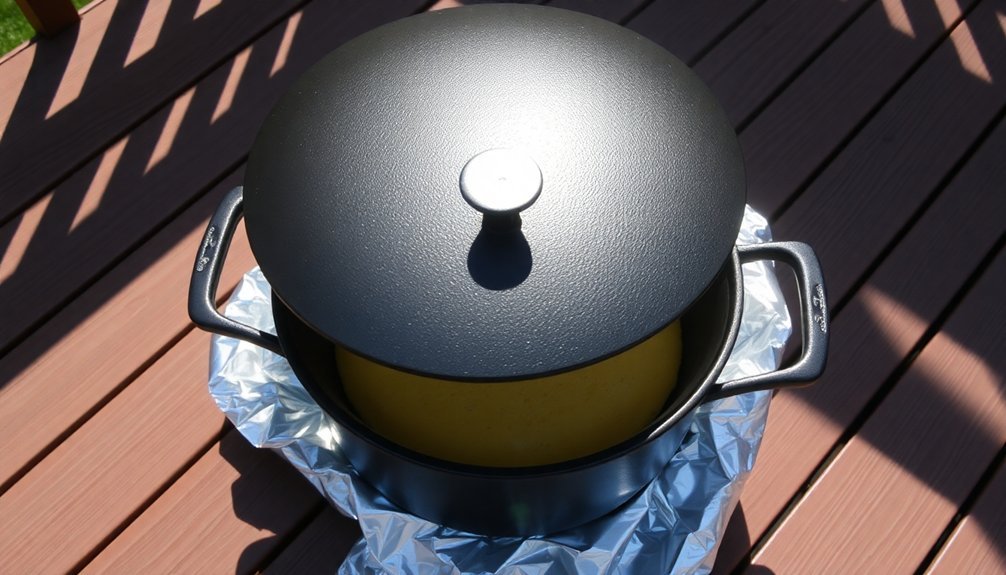 heat retention with double lids
